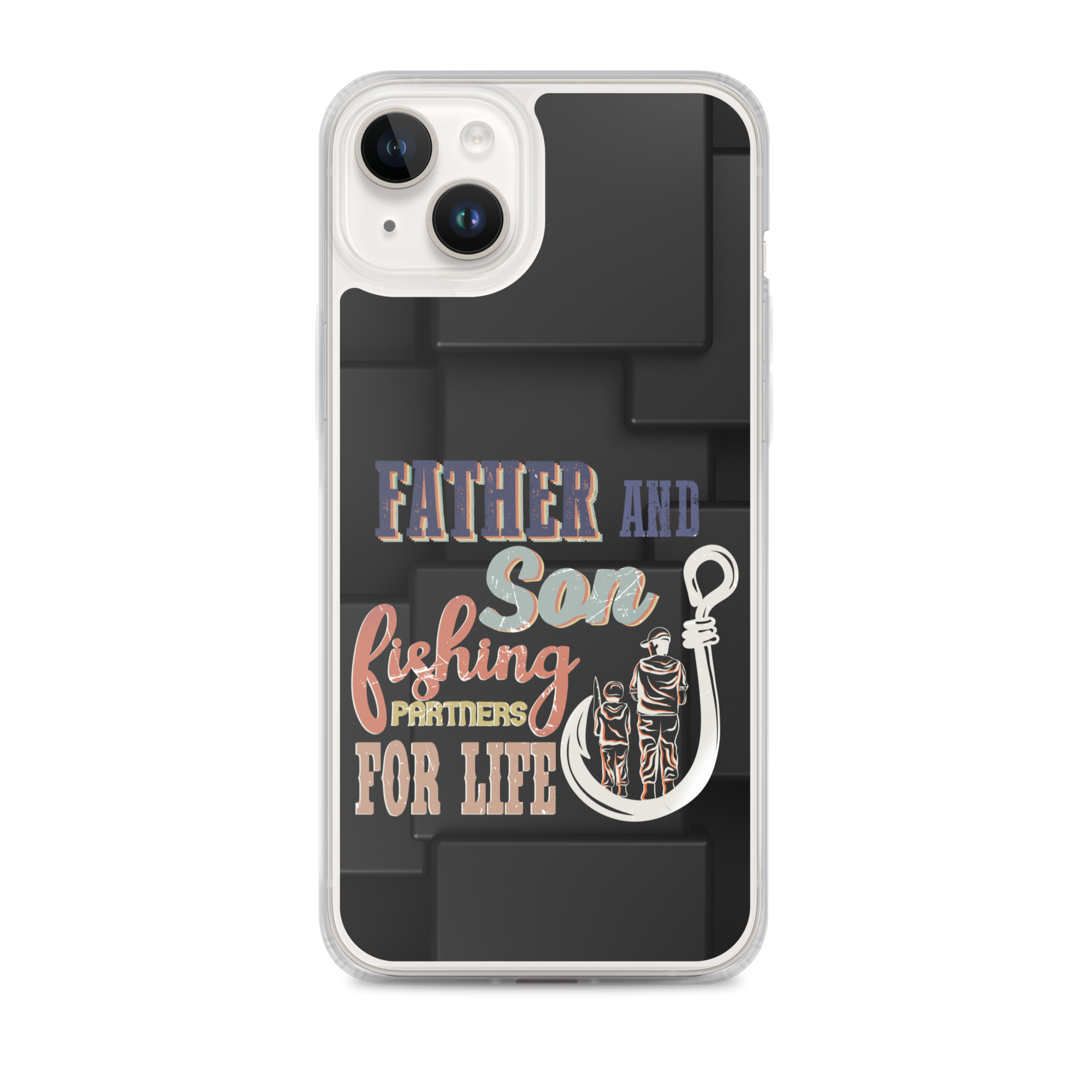 Father And Son Fishing Partners For Life Clear Case for iPhone®