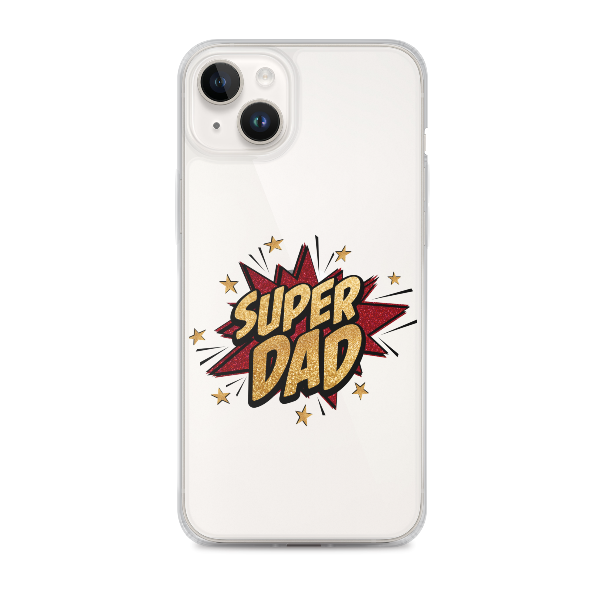 Super Dad Clear Case for iPhone®