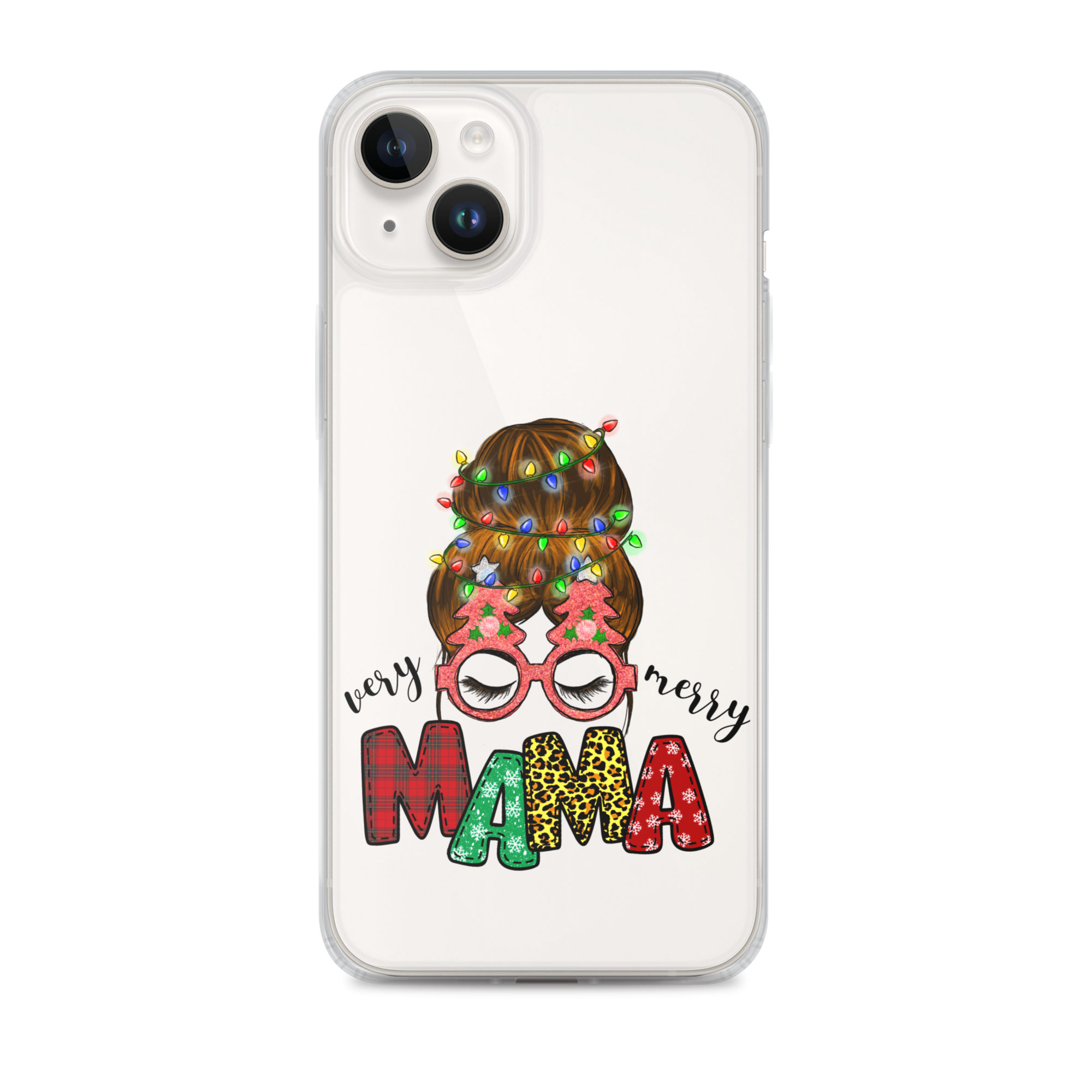 My Merry Mama Clear Case for iPhone®