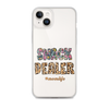 Snack Dealer #Momlife Clear Case for iPhone®