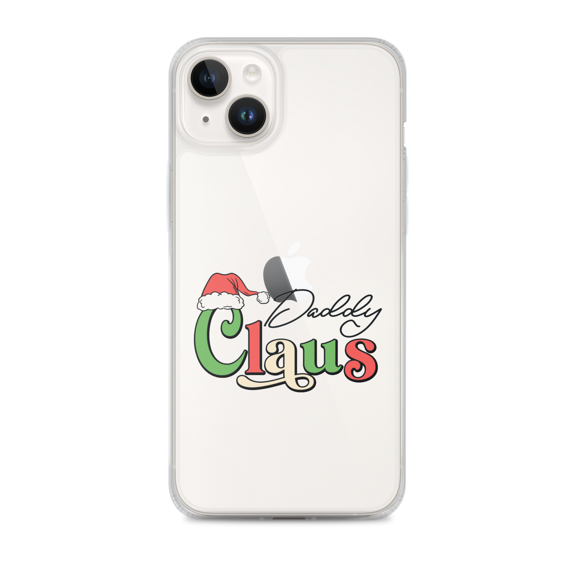 Daddy Claus Clear Case for iPhone®