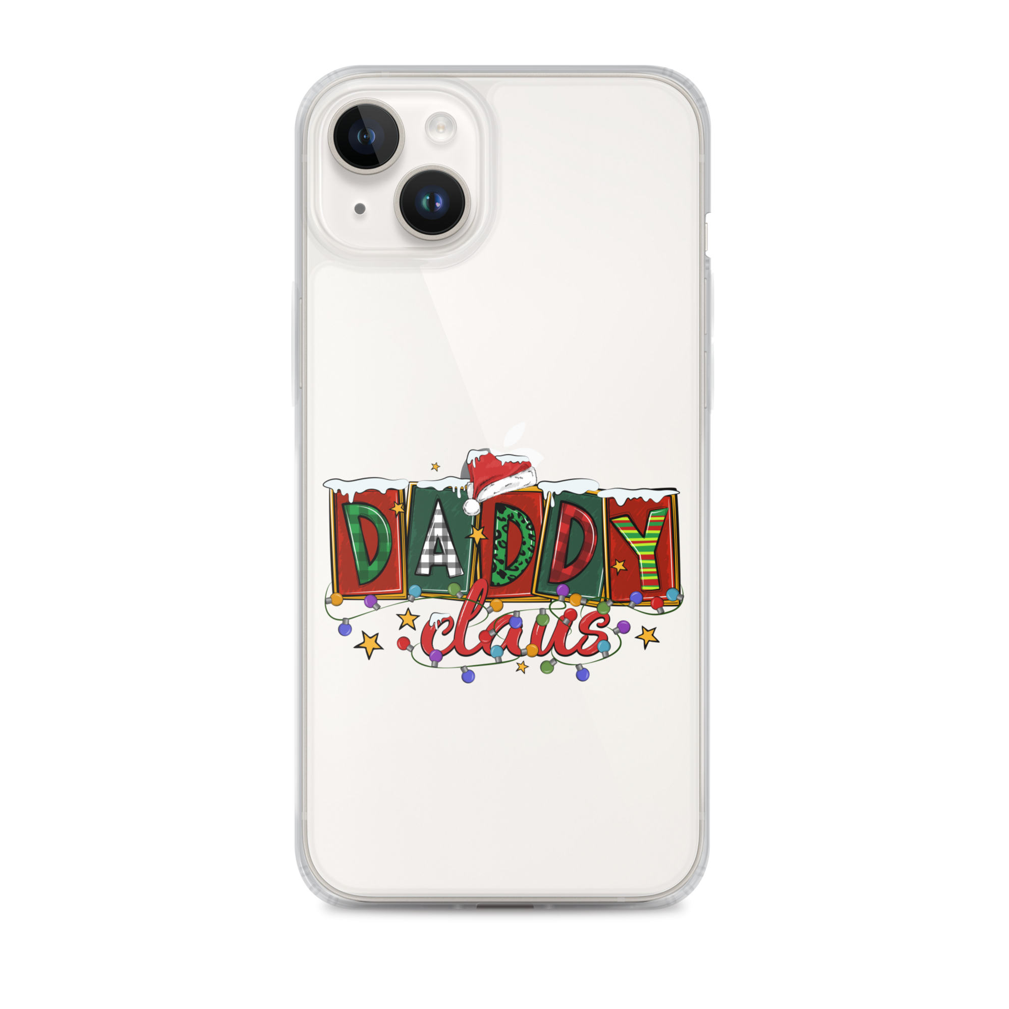 Daddy Claus Clear Case for iPhone®