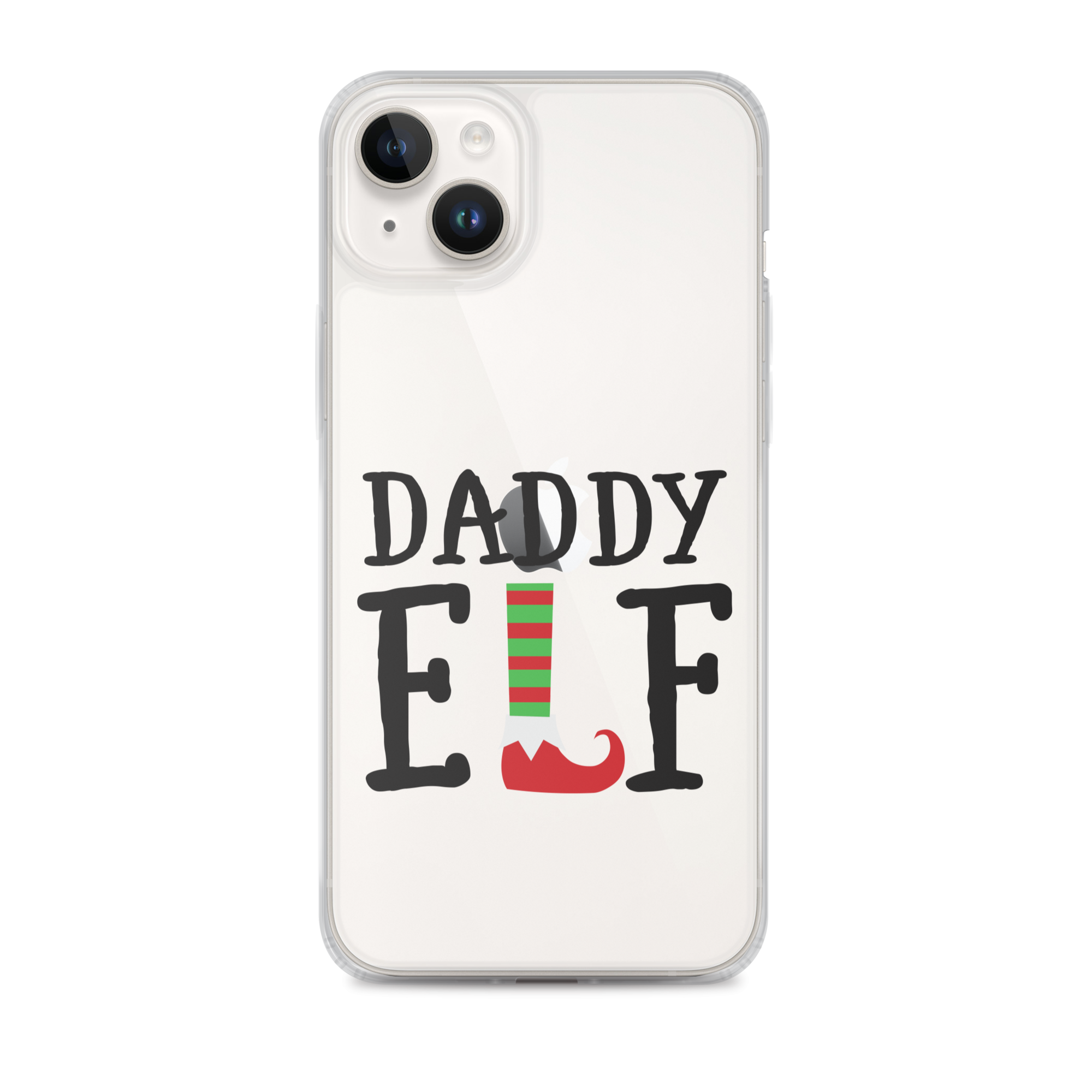 Daddy Elf Clear Case for iPhone®