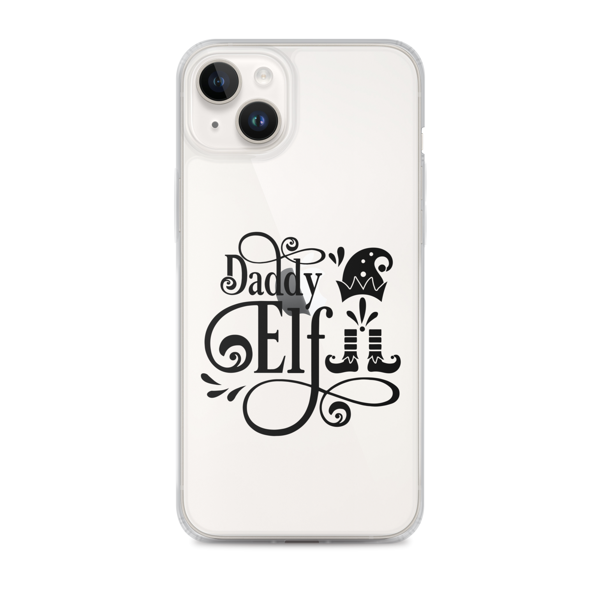 Daddy Elf Clear Case for iPhone®