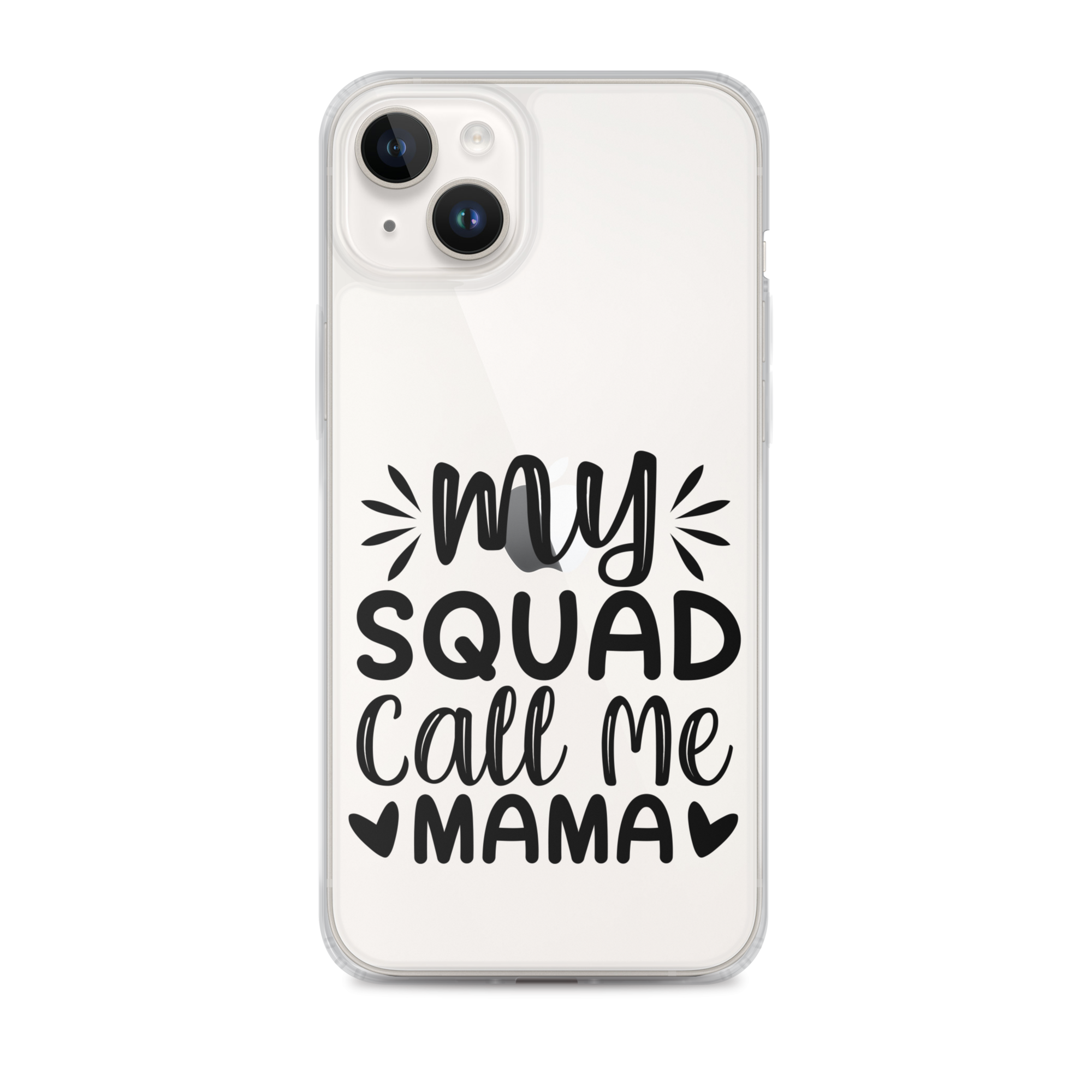 My Squad Call Me Mama Clear Case for iPhone®