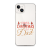 First Christmas As Dad Clear Case for iPhone®