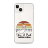 She's A Bad Momma Llama Clear Case for iPhone®