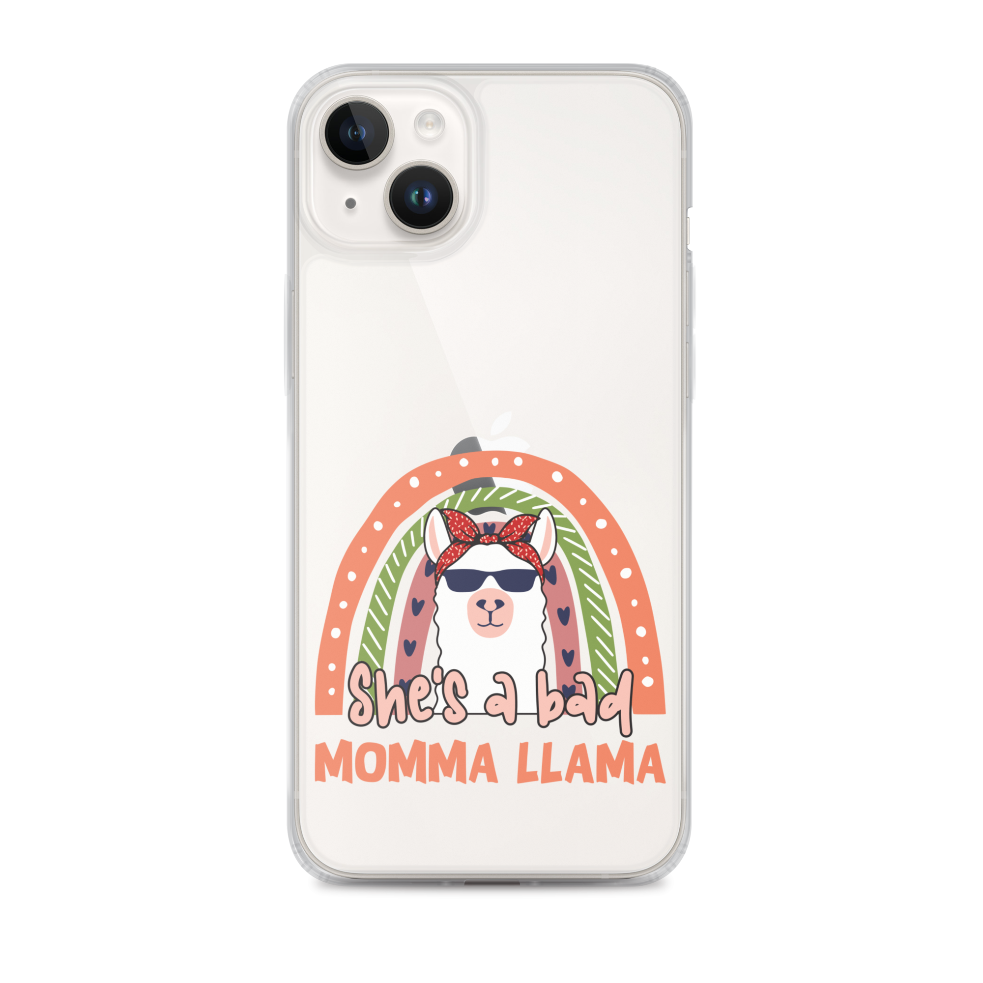 She's A Bad Momma Llama Clear Case for iPhone®