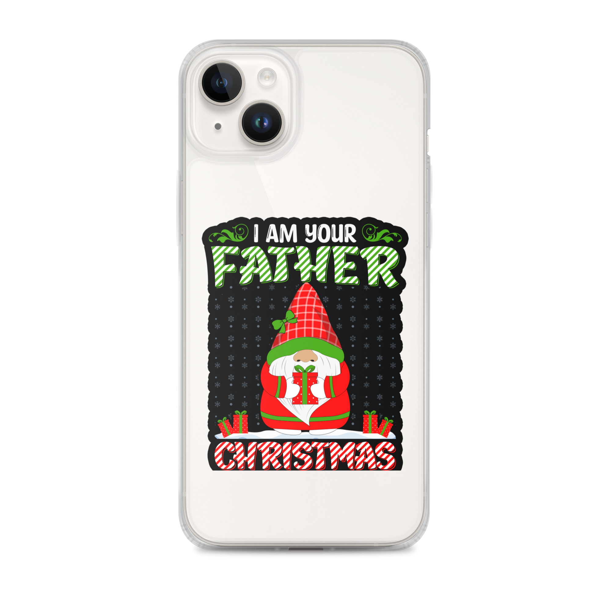 I Am Your Father Christmas Clear Case for iPhone®