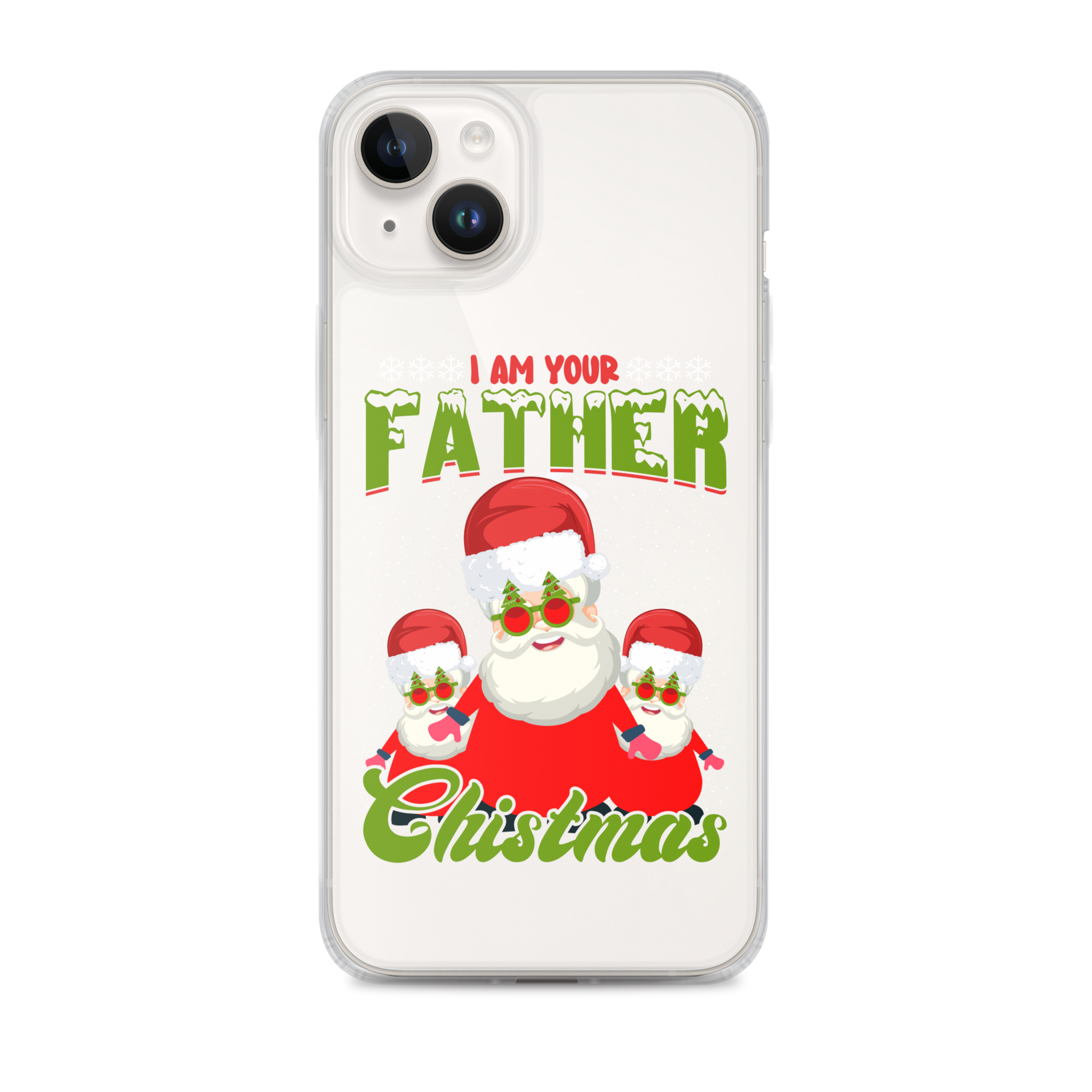 I Am Your Father Christmas Clear Case for iPhone®