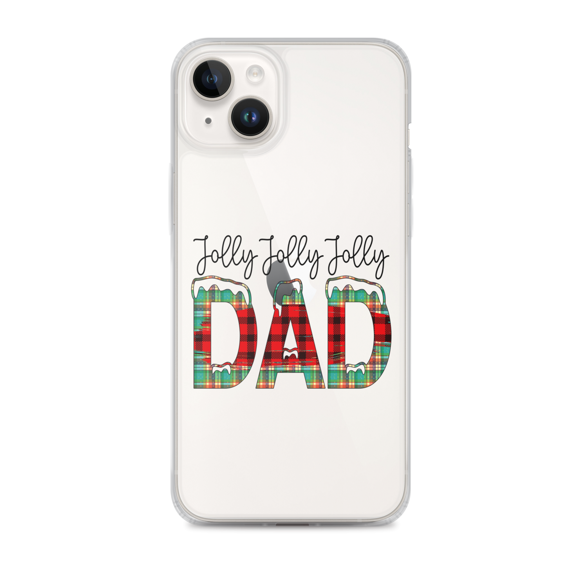 Jolly Jolly Jolly Dad Clear Case for iPhone®