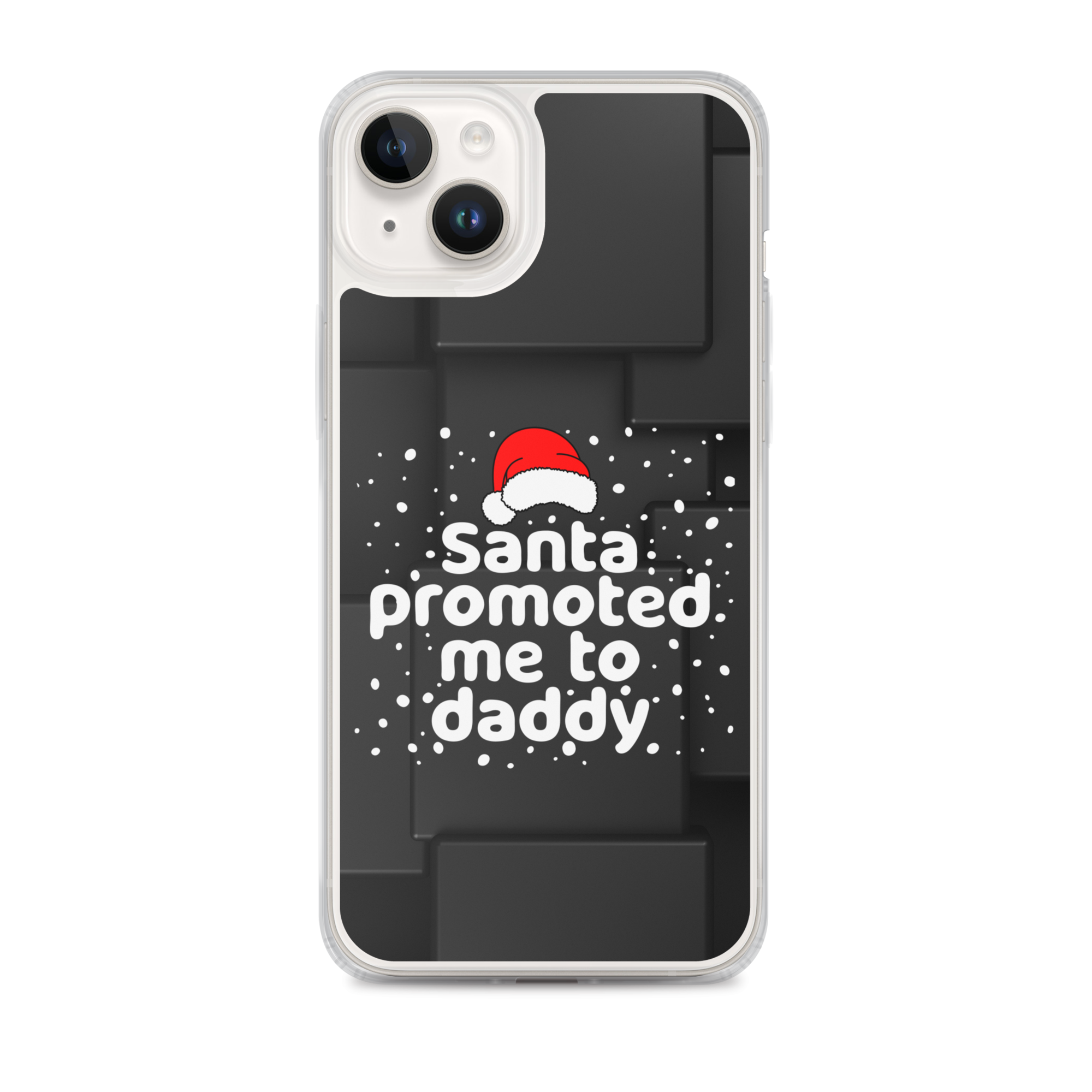 Santa Promoted Me To Dad Clear Case for iPhone®