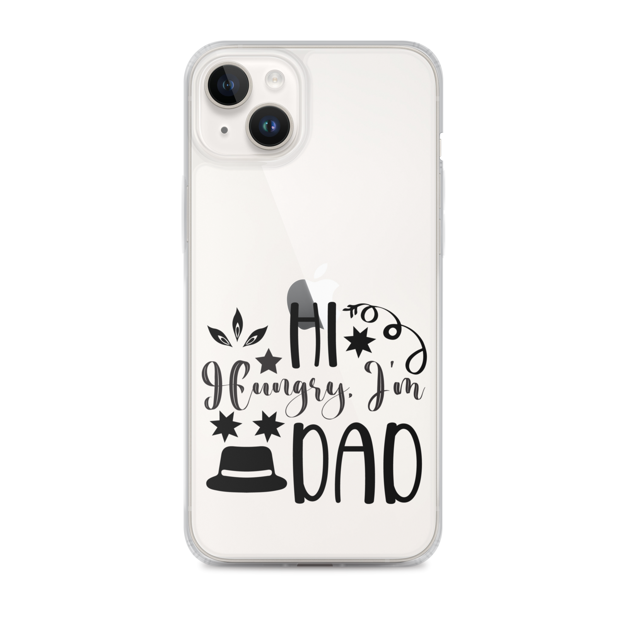 Hi, Hangry, I'm Dad. Clear Case for iPhone®