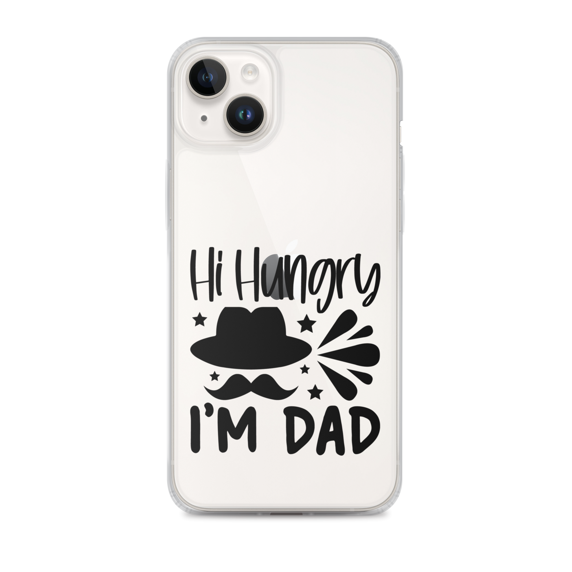 Hi, Hangry, I'm Dad. Clear Case for iPhone®