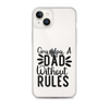 Grandpa A Dad Without Rules Clear Case for iPhone®