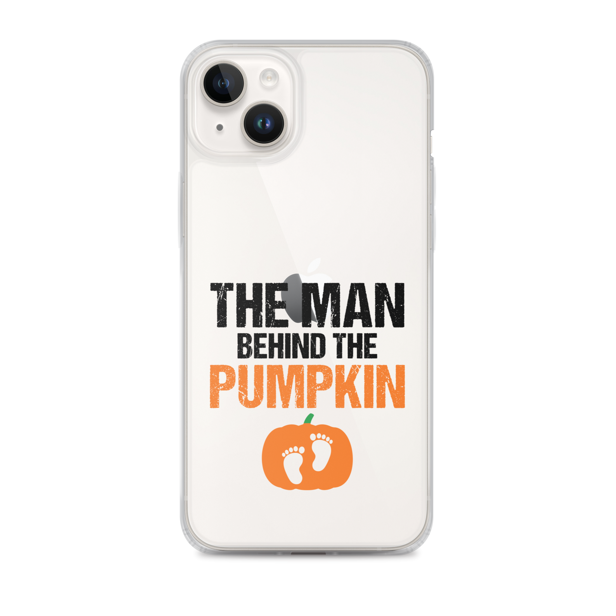 The Man Behind The Pumpkin Clear Case for iPhone®