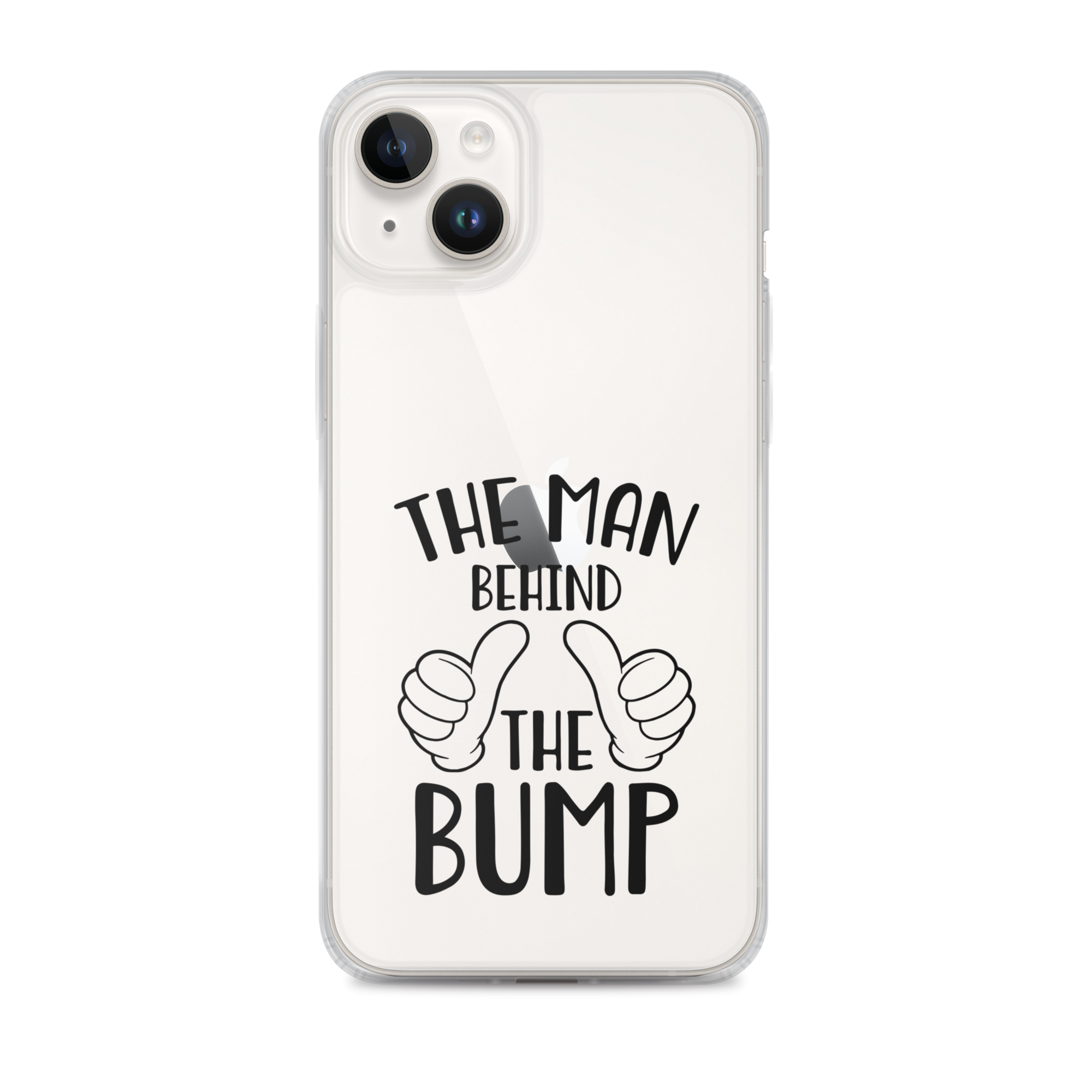 The Man Behind The Bump Clear Case for iPhone®