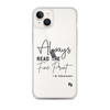 Always Read The Fine Print I'm Pregnant Clear Case for iPhone®