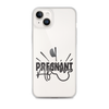 Pregnant AF Clear Case for iPhone®