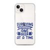 Surviving Fatherhood One Beer At A time Clear Case for iPhone®