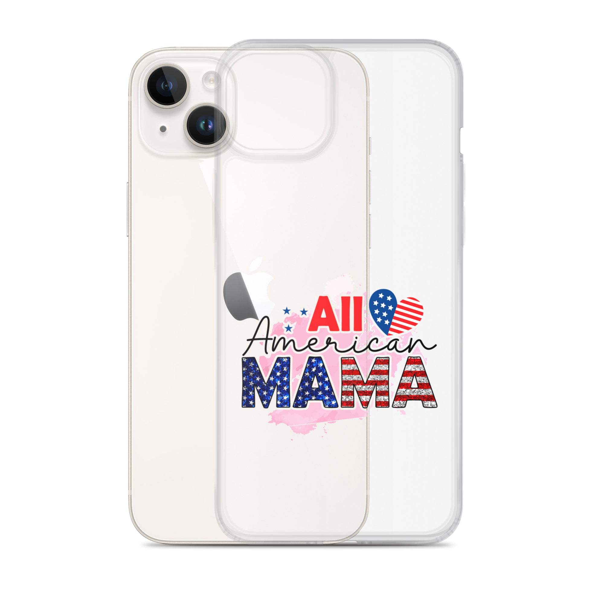 All American Mama Clear Case for iPhone®