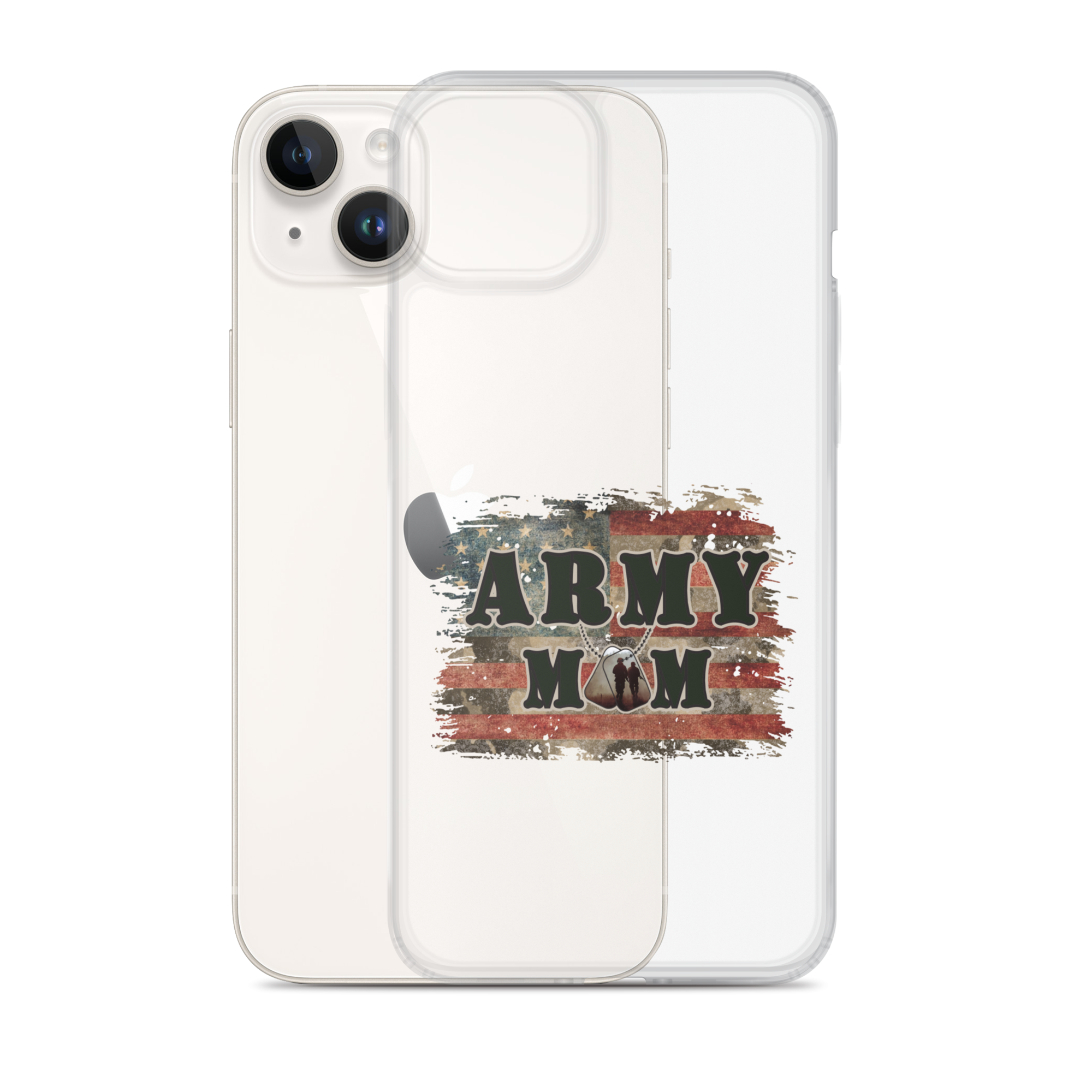 Army Mom Clear Case for iPhone®