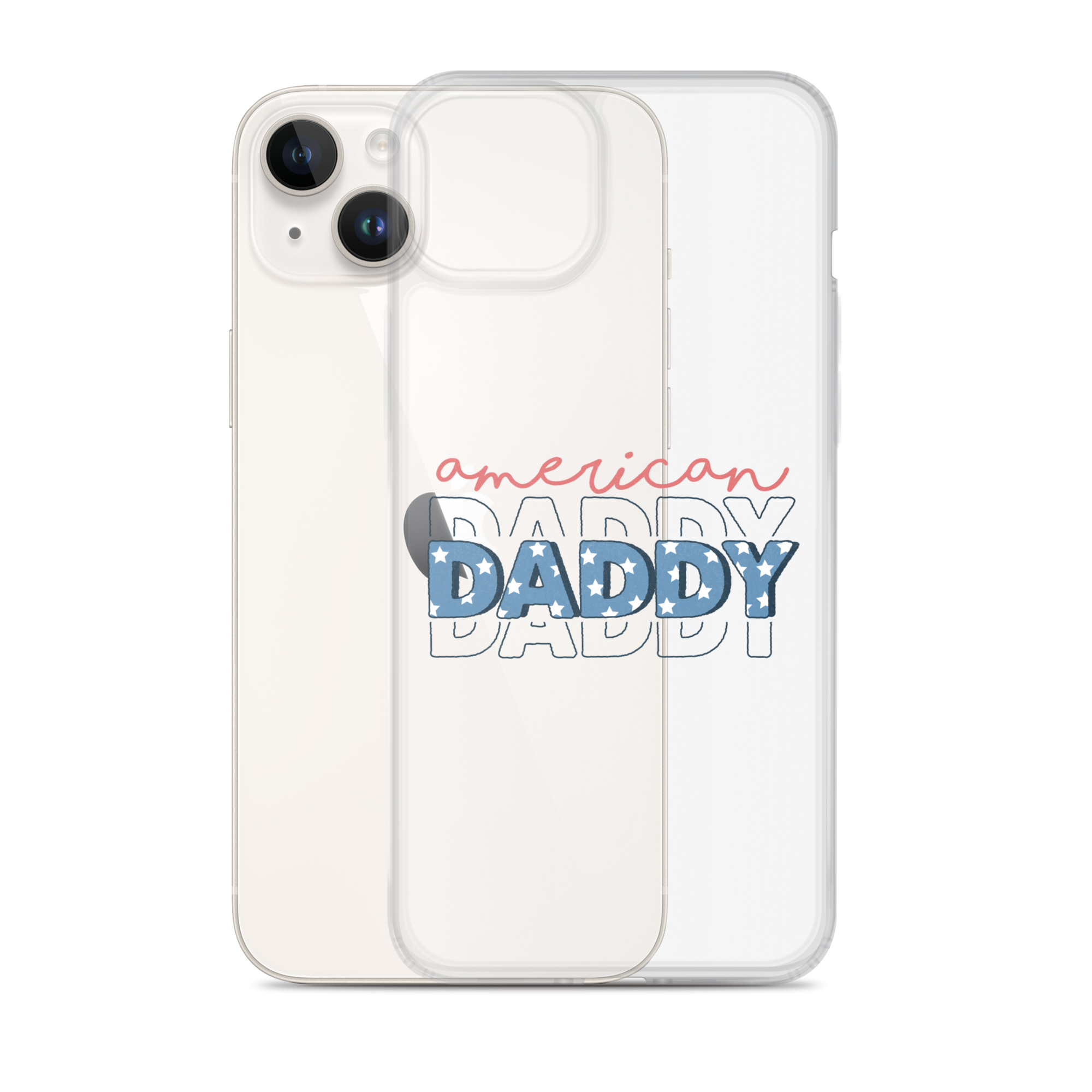 American Daddy Clear Case for iPhone®