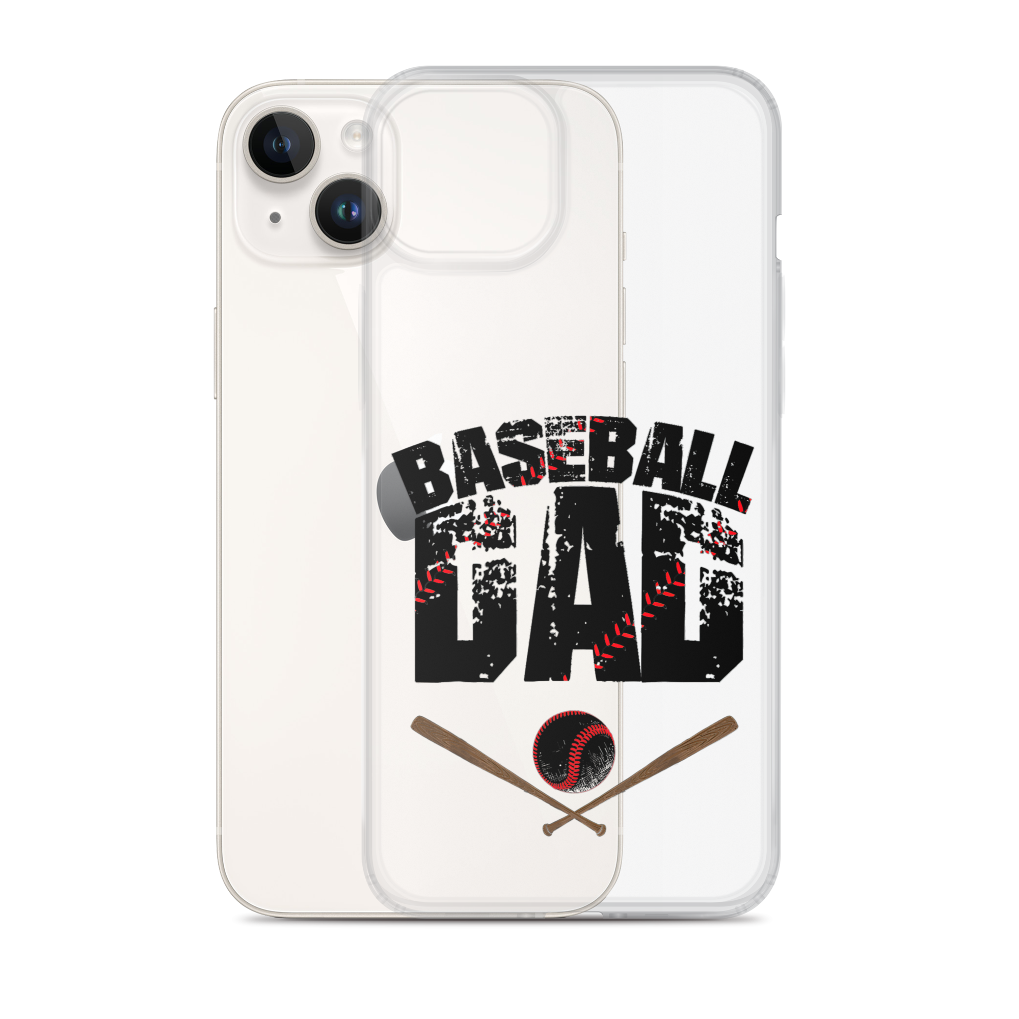 Baseball Dad Clear Case for iPhone®