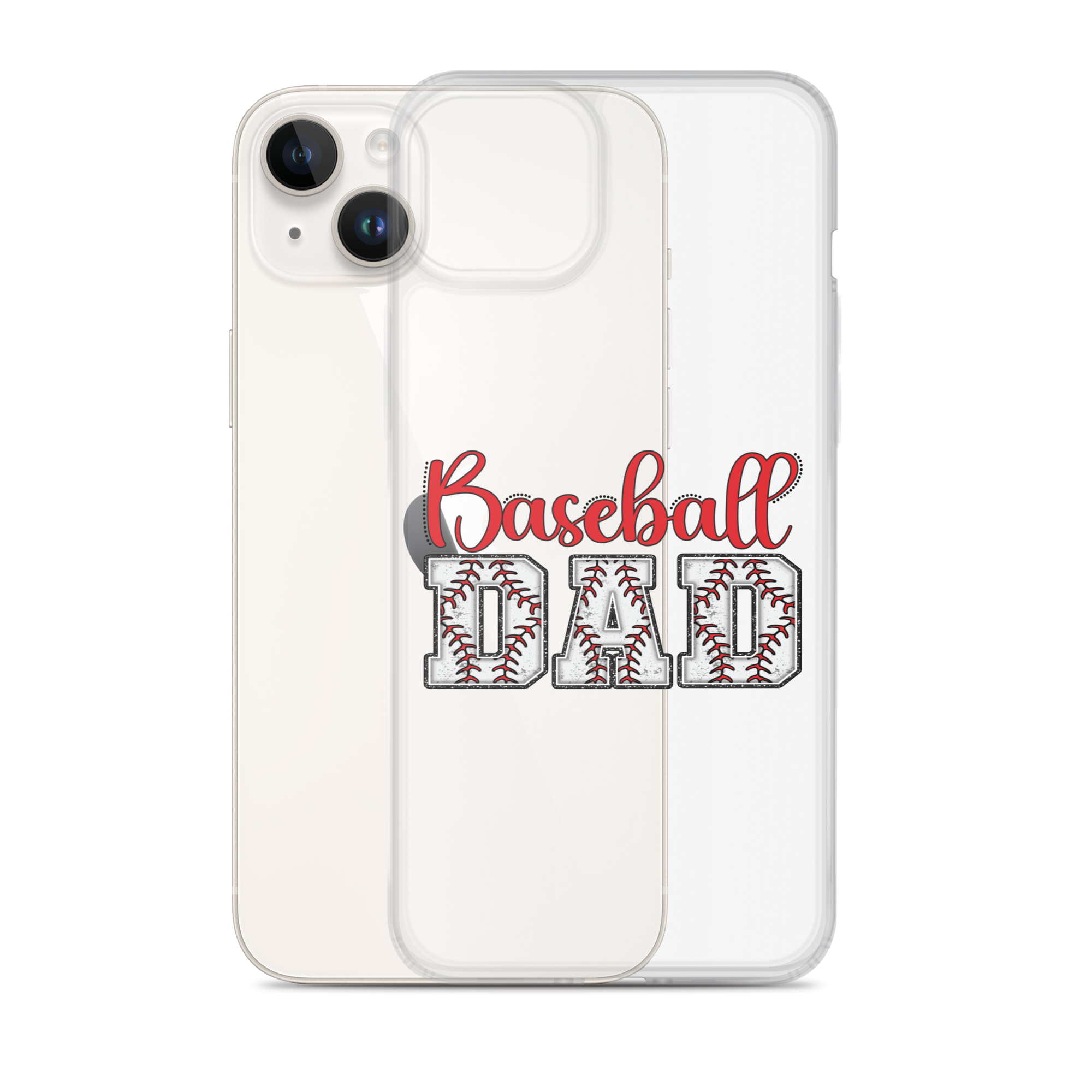 Baseball Dad Clear Case for iPhone®