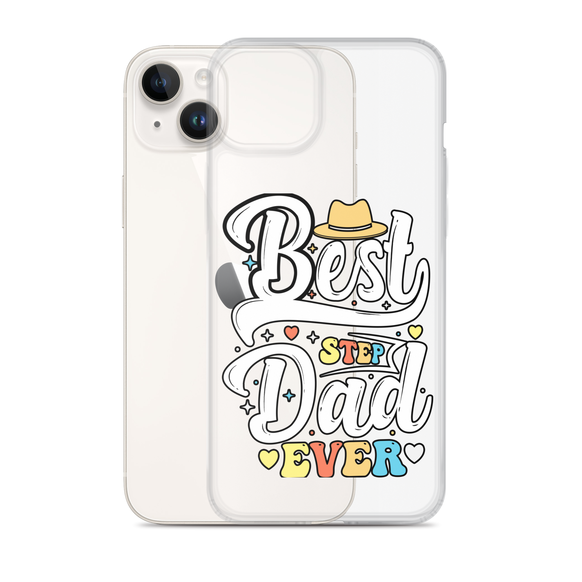 Best Step Dad Ever Clear Case for iPhone®