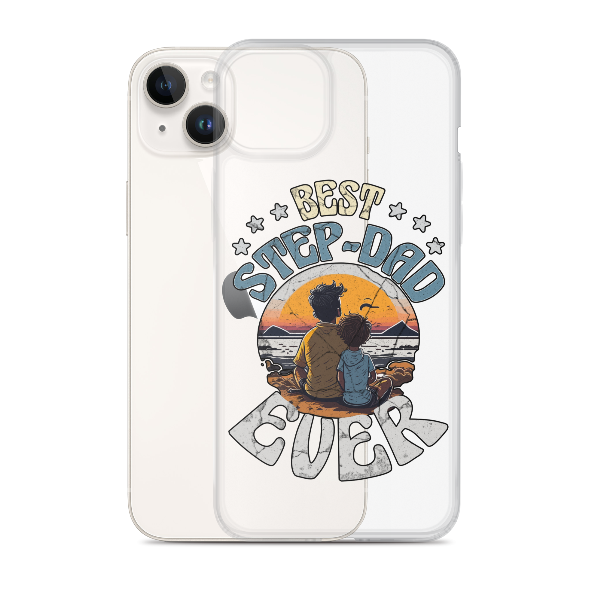 Best Step-Dad Ever Clear Case for iPhone®