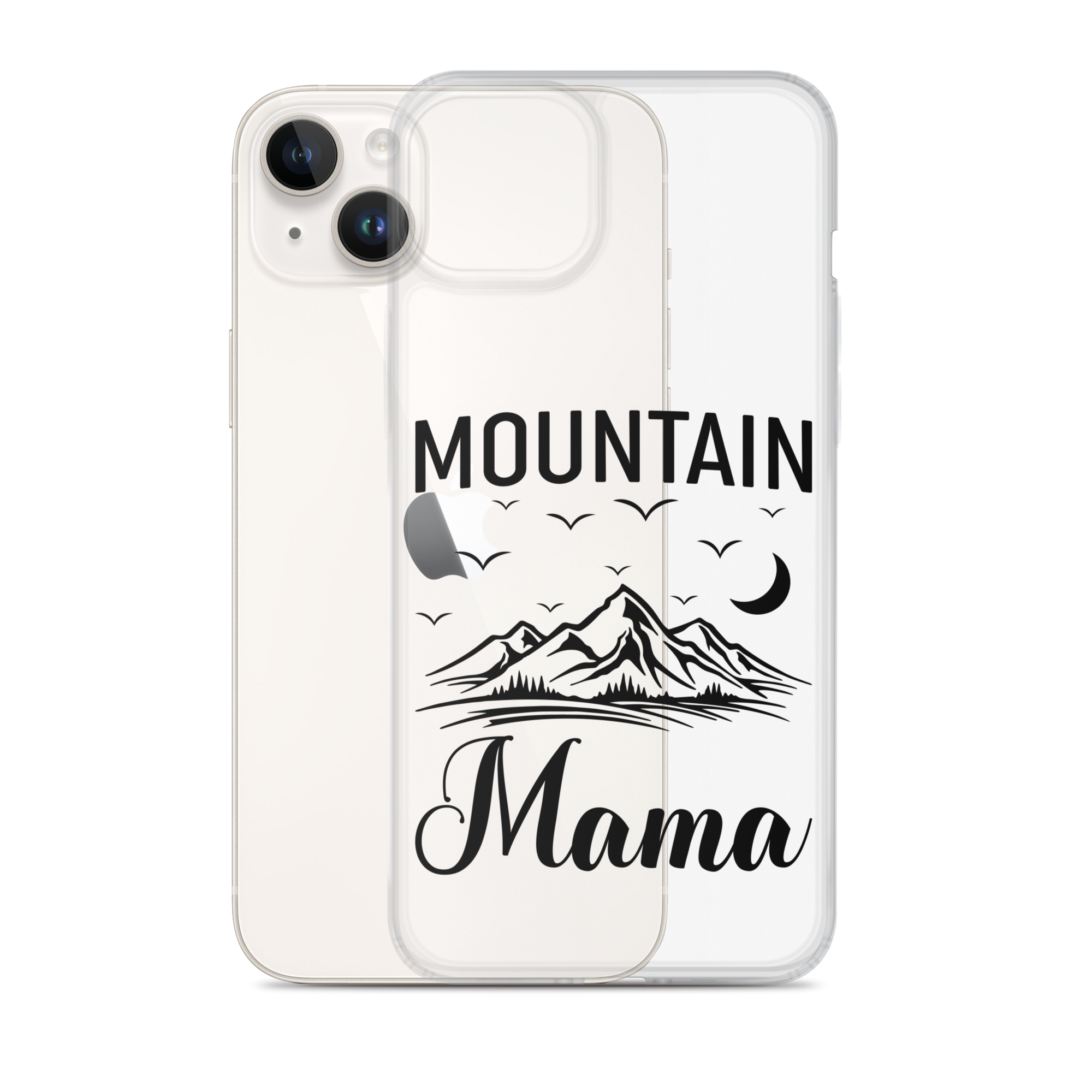 Mountain Mama Clear Case for iPhone®