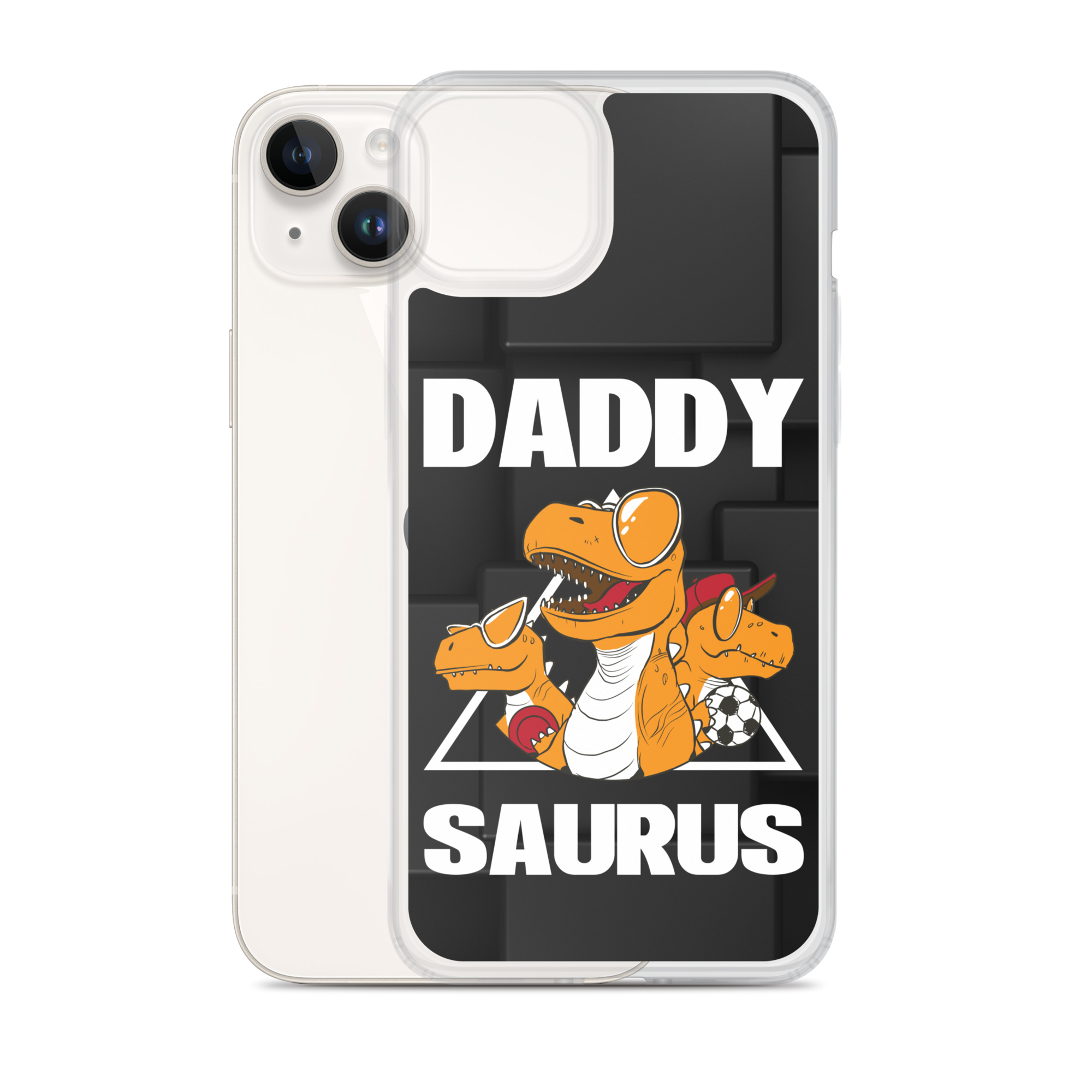 Daddysaurus Clear Case for iPhone®