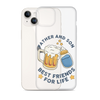 Father And Son Best Friends For Life Clear Case for iPhone®