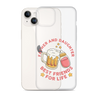 Father And Daughter Best Friends For Life Clear Case for iPhone®