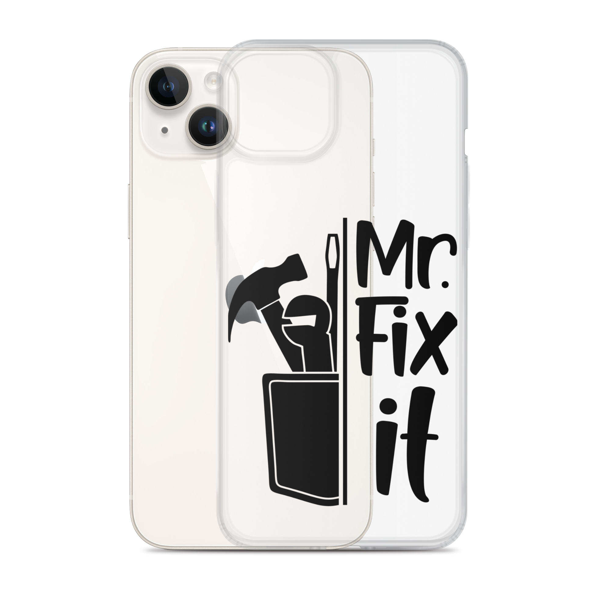 Mr fix It Clear Case for iPhone®