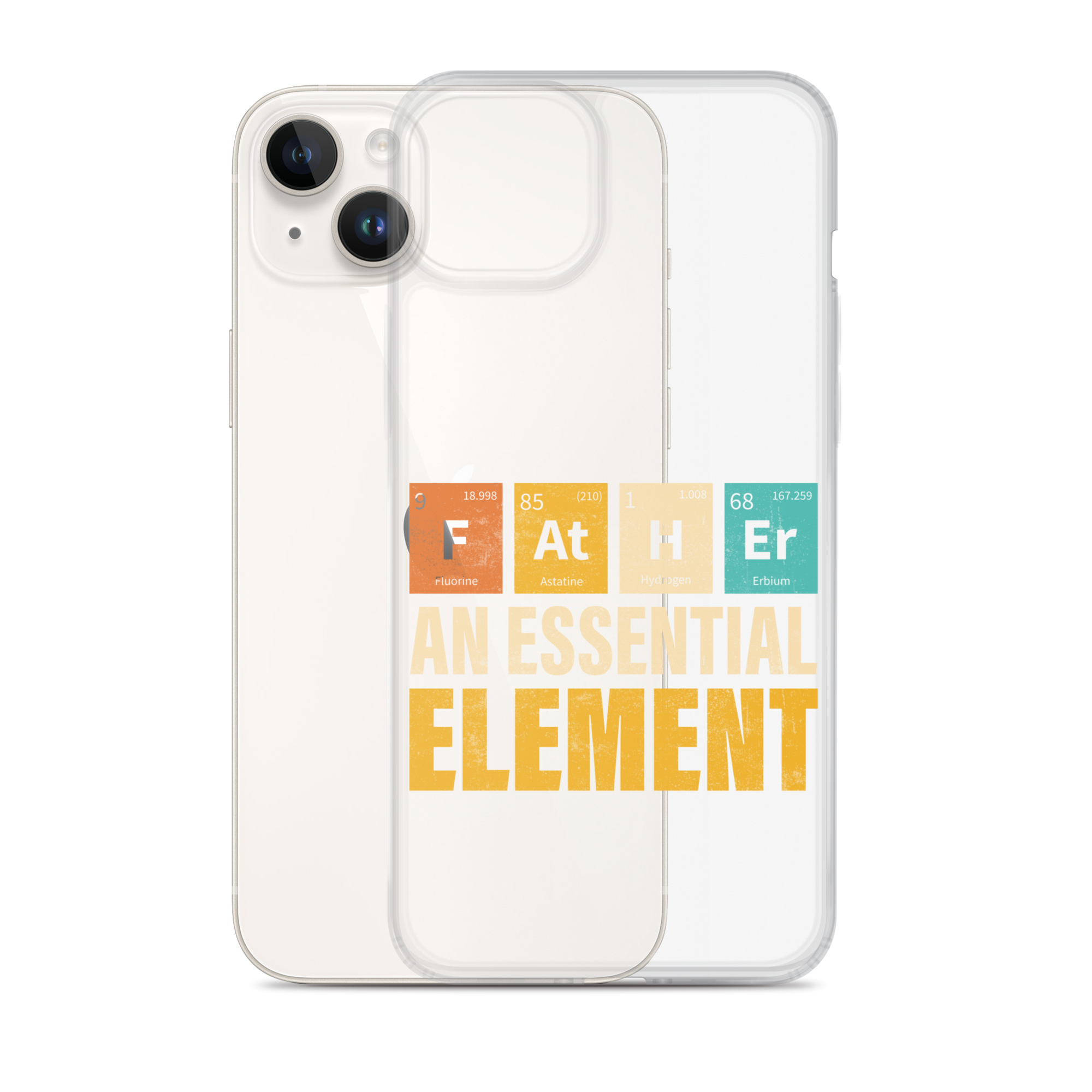 Father An Essential Element Clear Case for iPhone®