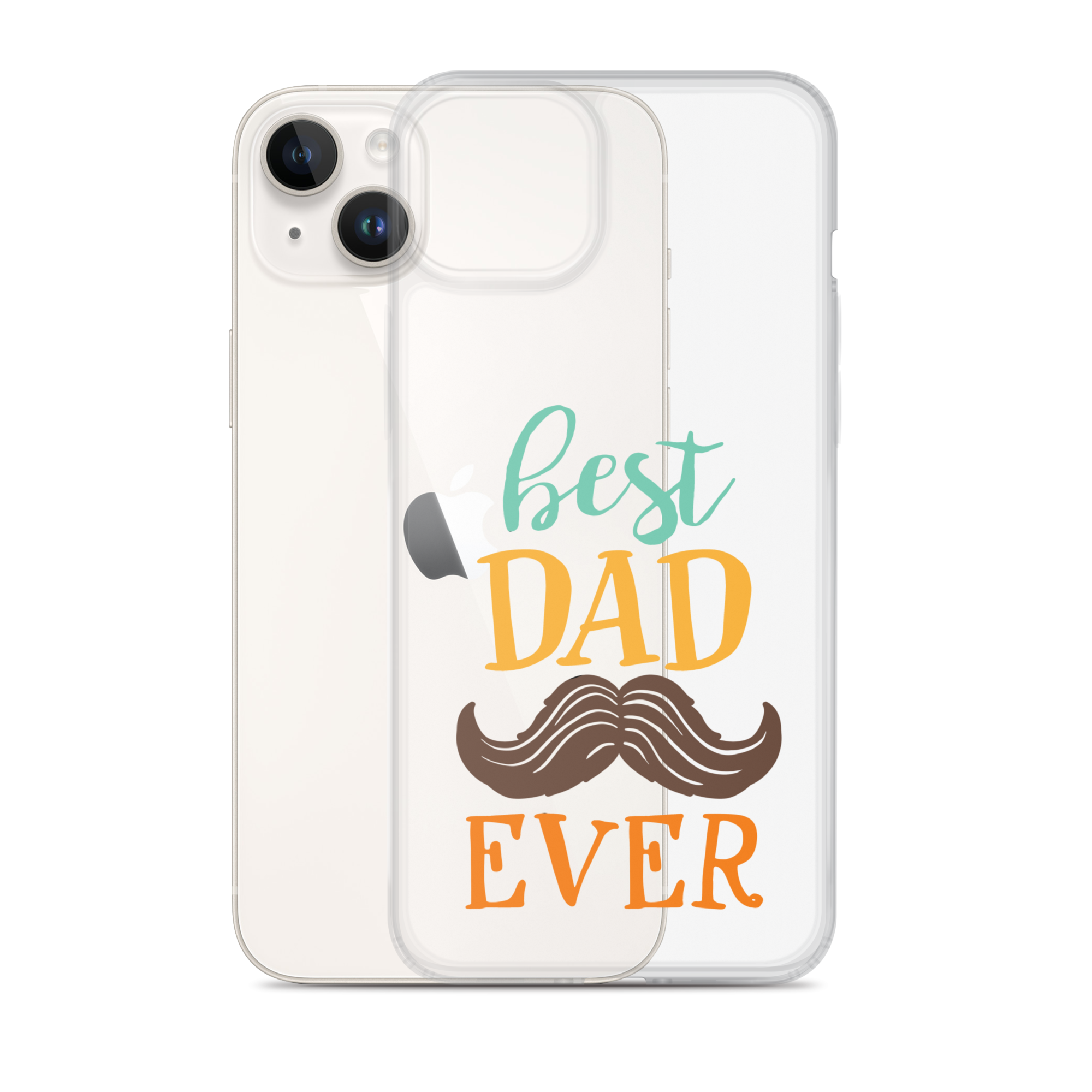 Best Dad Ever Clear Case for iPhone®