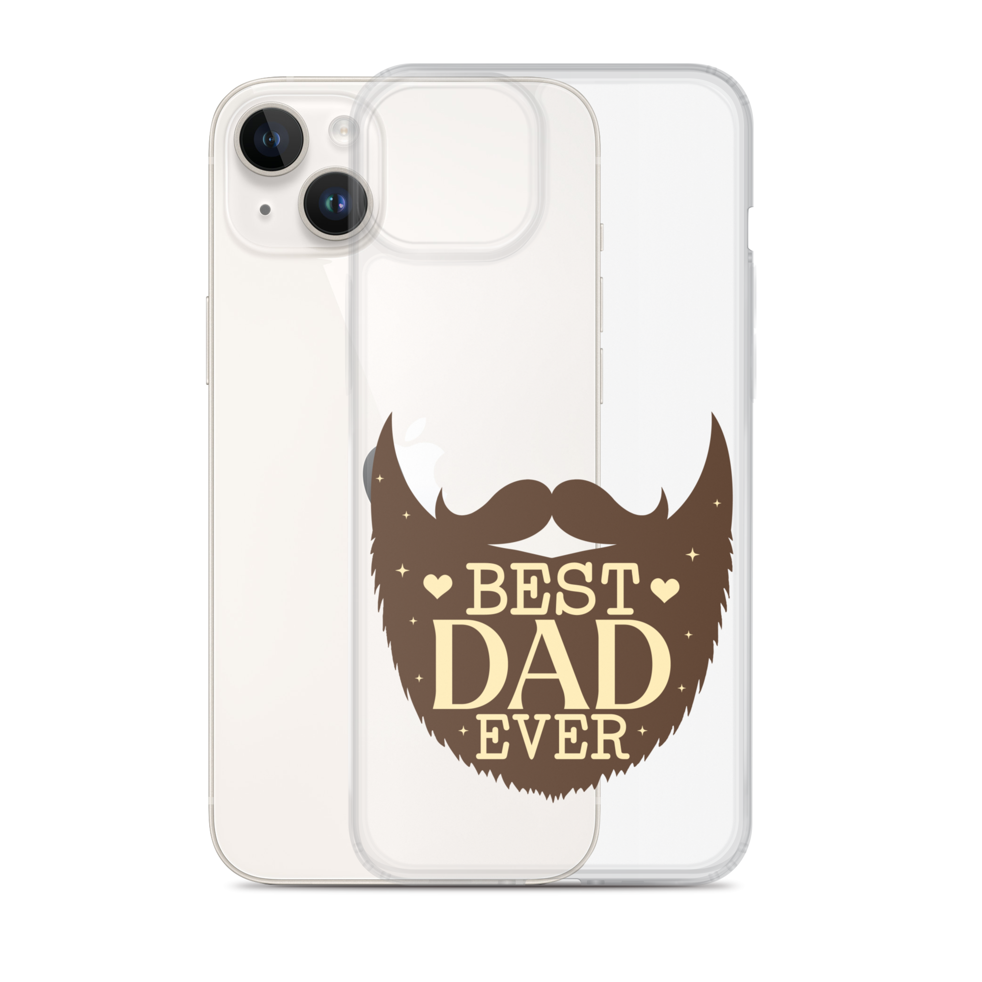 Best Dad Ever Clear Case for iPhone®