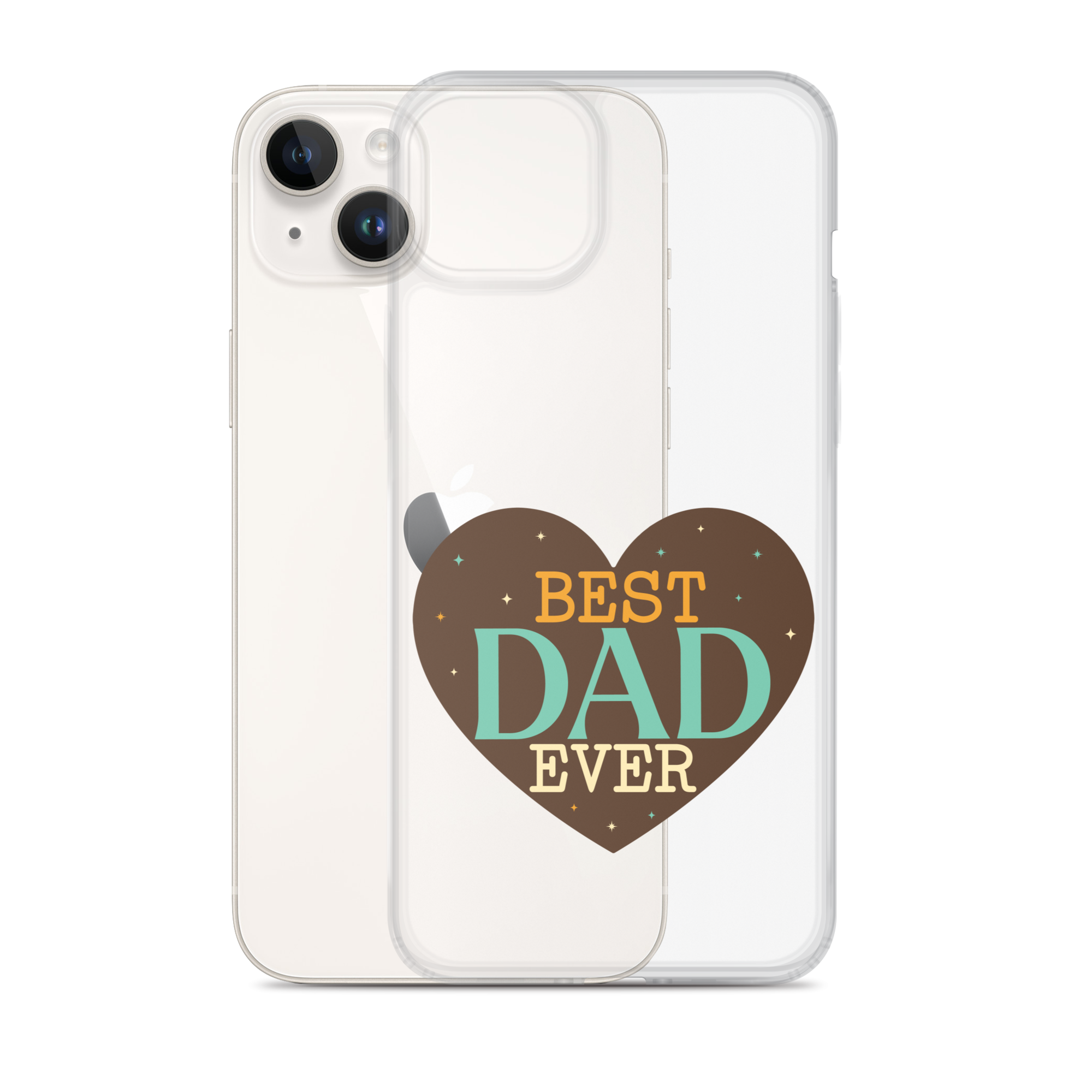 Best Dad Ever Clear Case for iPhone®