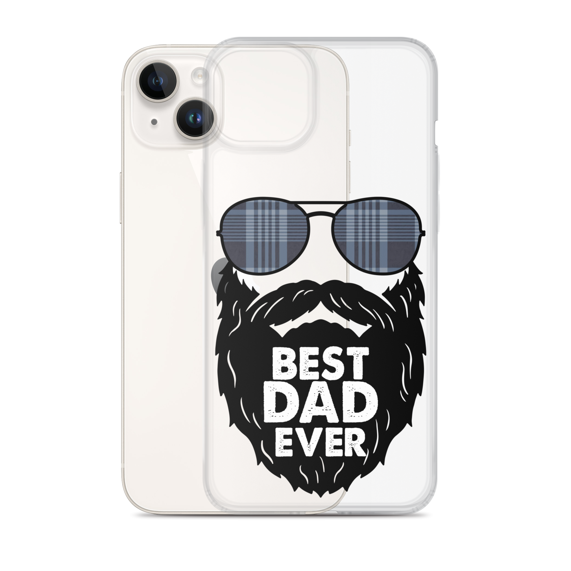 Best Dad Ever Clear Case for iPhone®