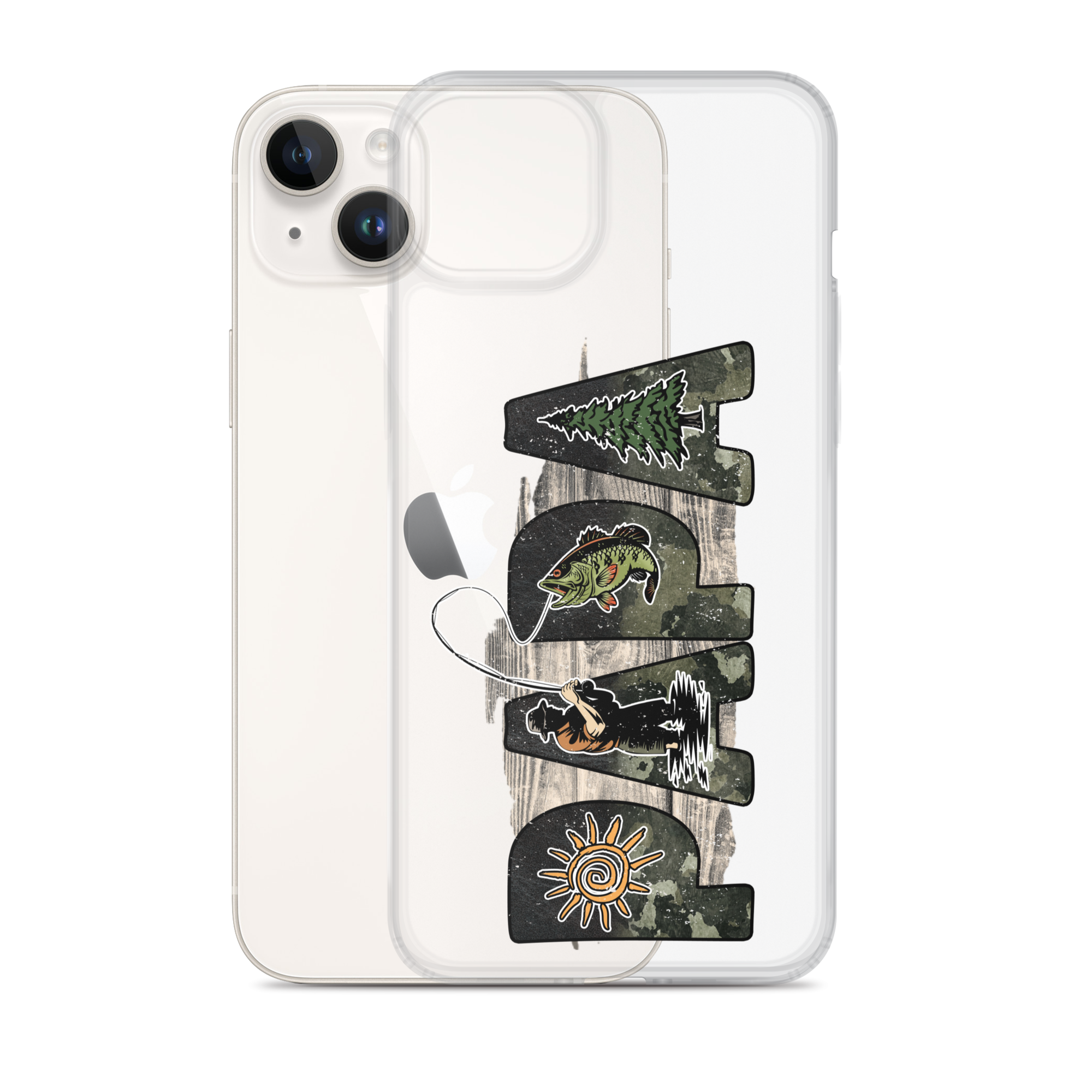 Papa Clear Case for iPhone®