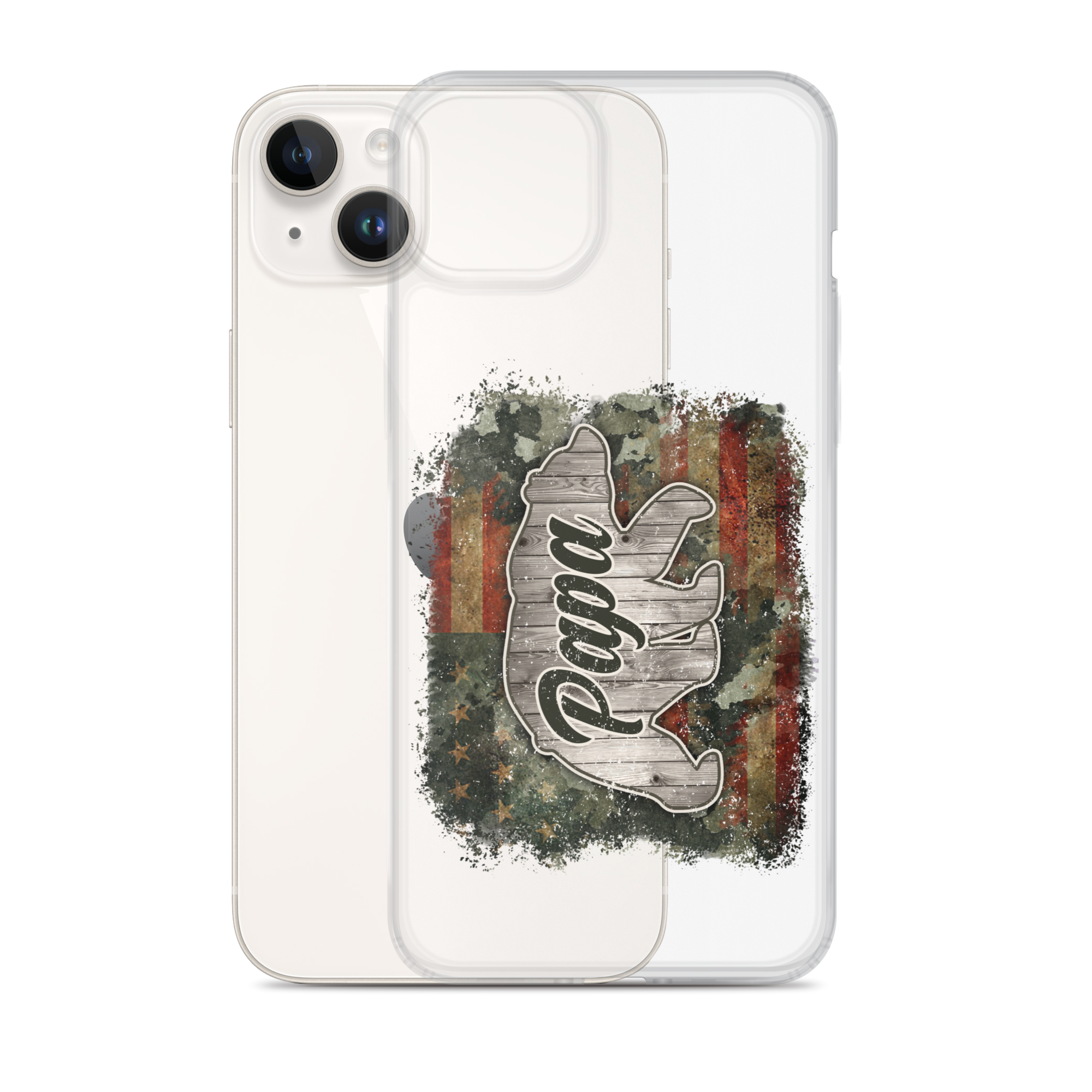 Papa Clear Case for iPhone®