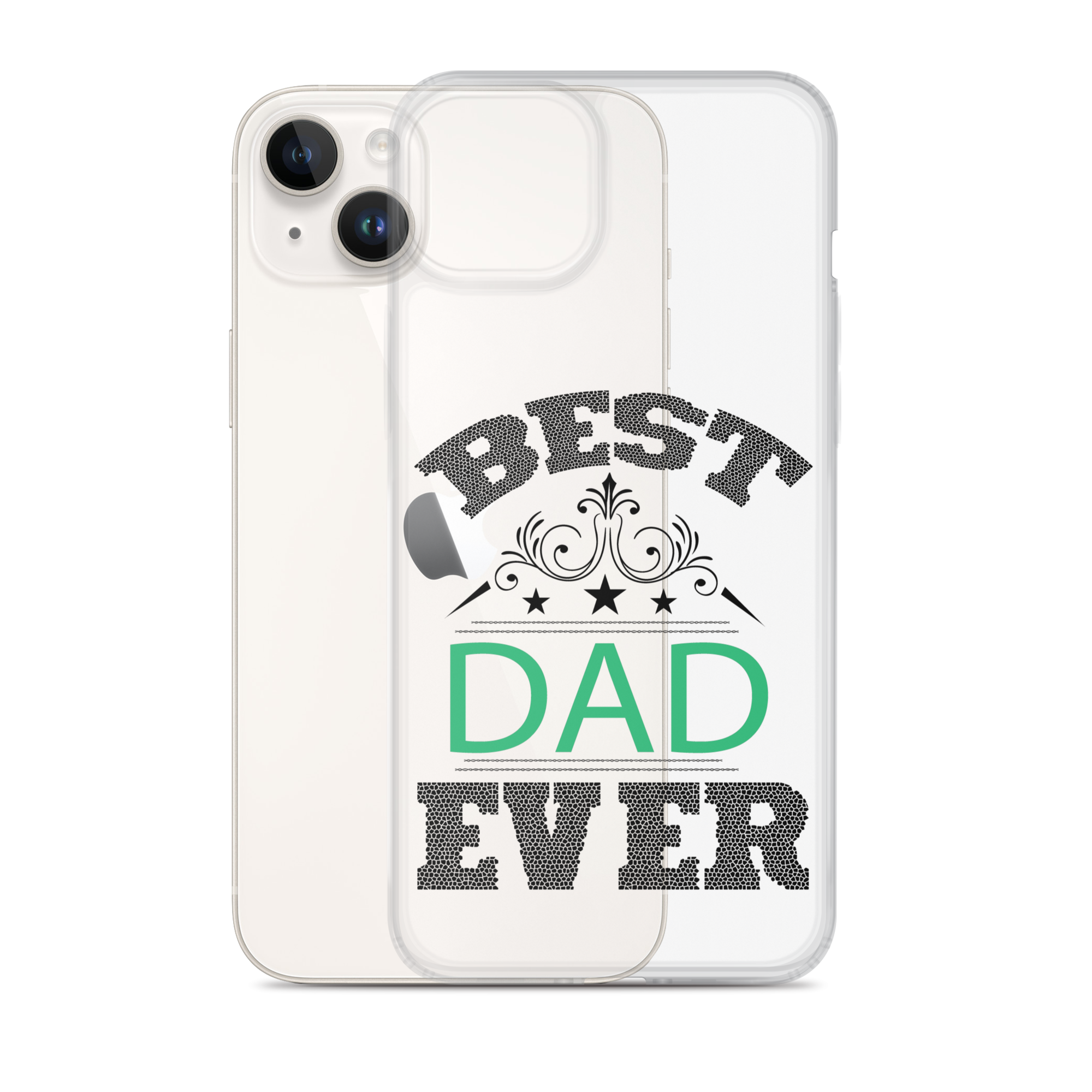 Best Dad Ever Clear Case for iPhone®