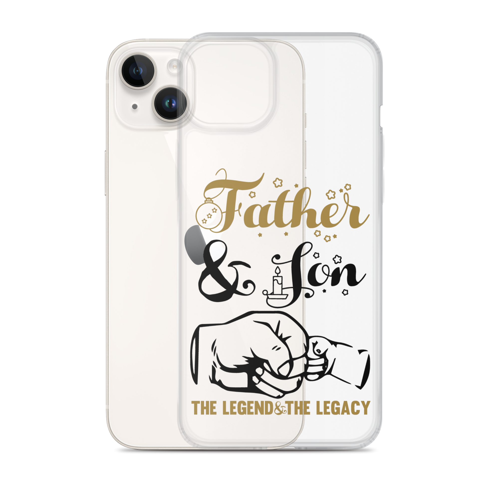 Father And Son The Legend And The Legacy Clear Case for iPhone®