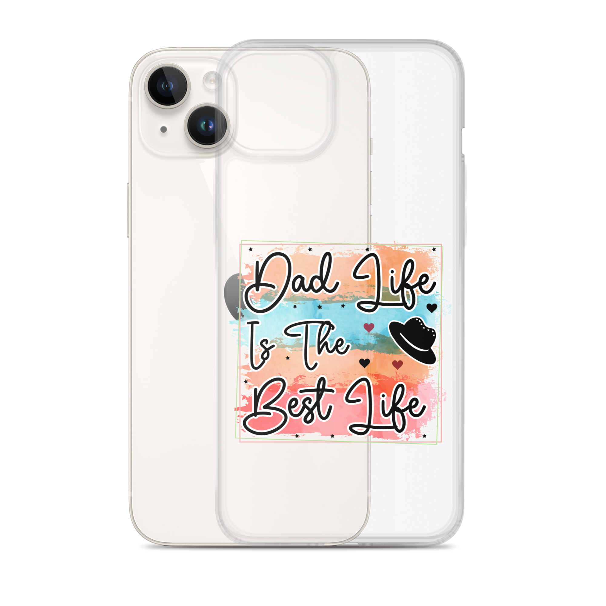 Dad Life Is The Best Life Clear Case for iPhone®