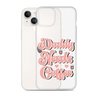 Daddy Needs Coffee Clear Case for iPhone®