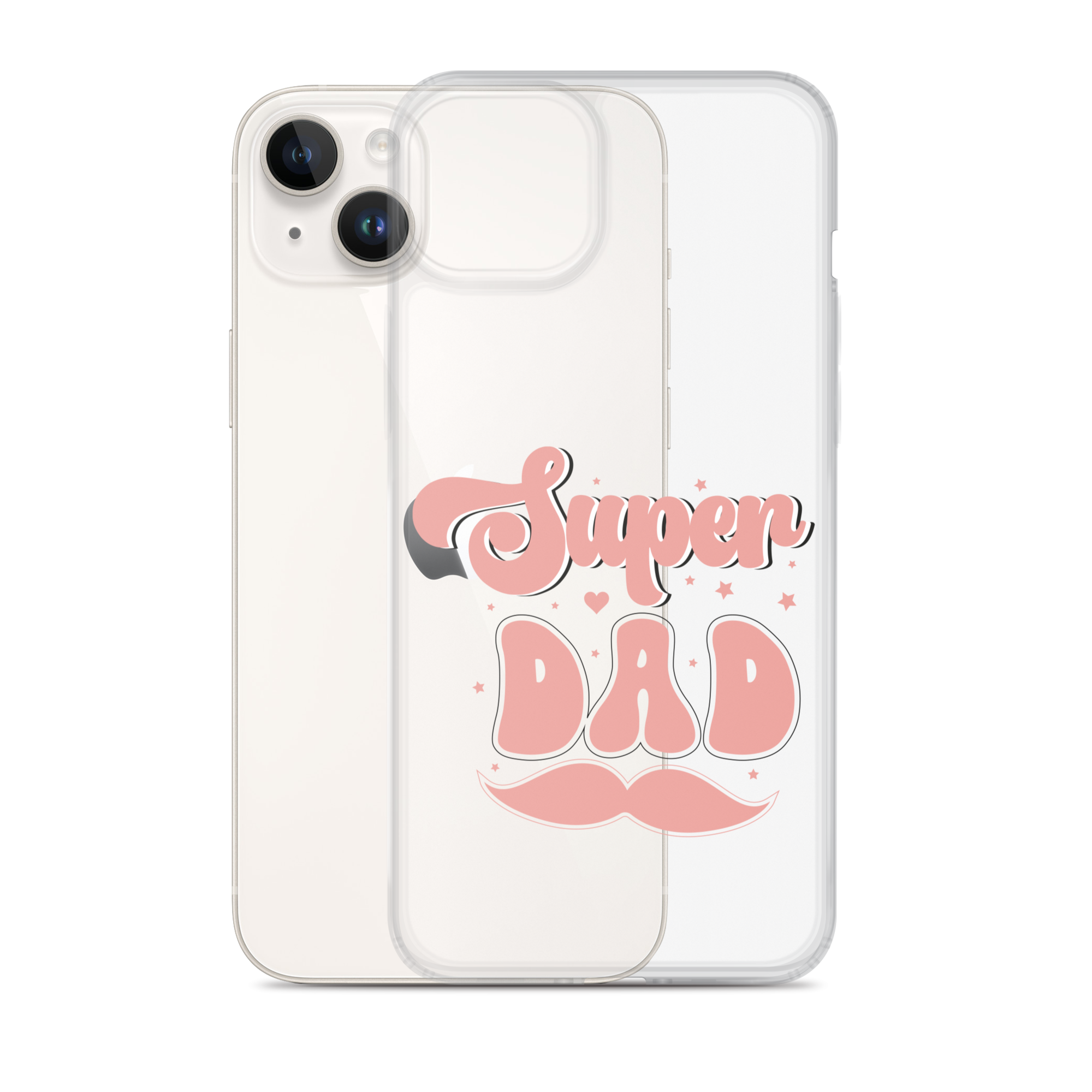 Super Dad Clear Case for iPhone®