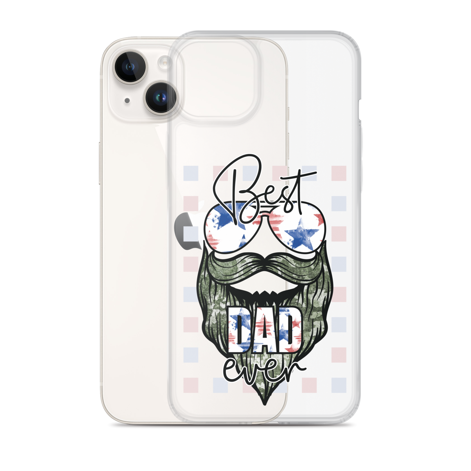 Best Dad Ever Clear Case for iPhone®