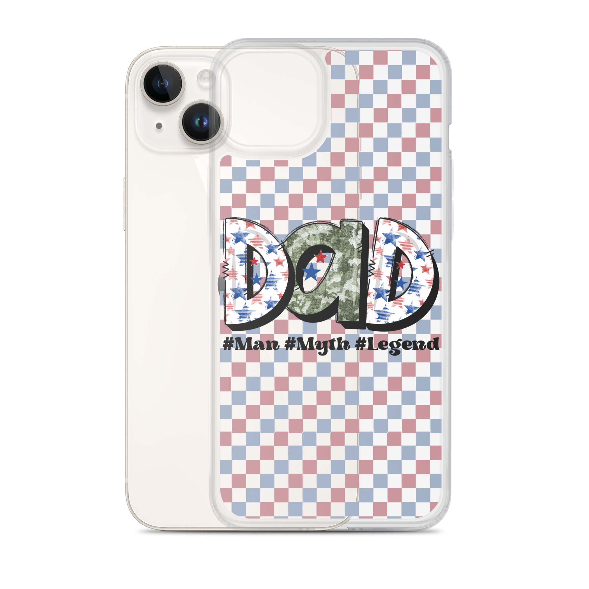 Dad #Man #Myth #Legend Clear Case for iPhone®